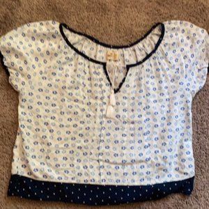 Floral hollister blouse
